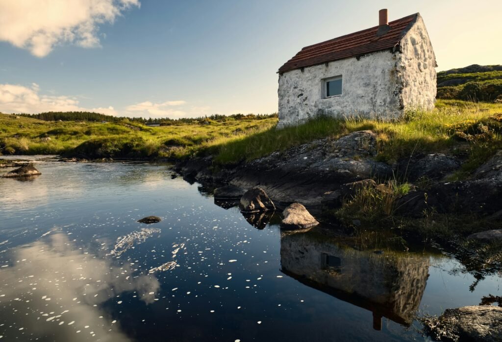 Gillie's hut at Connemara, Ireland